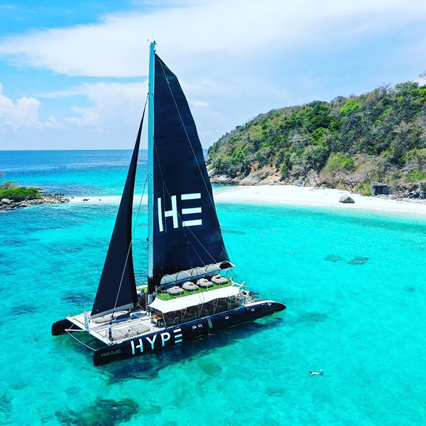 luxury catamaran phuket