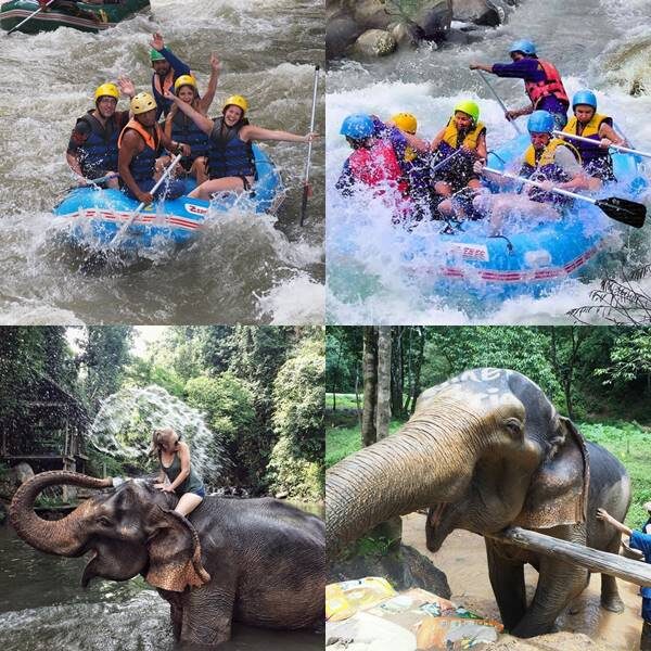 Full day Elephant Care White Water Rafting Phuket Phang nga