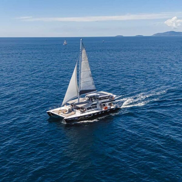 Phuket-racha-coral-island-banana-beach-tour-sunset-catamaran