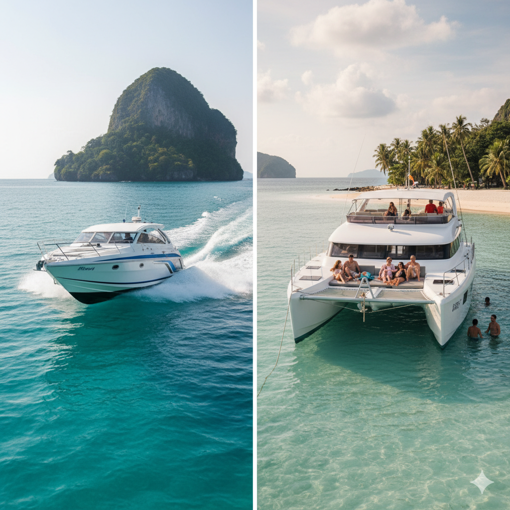 Phuket Boats Comparison